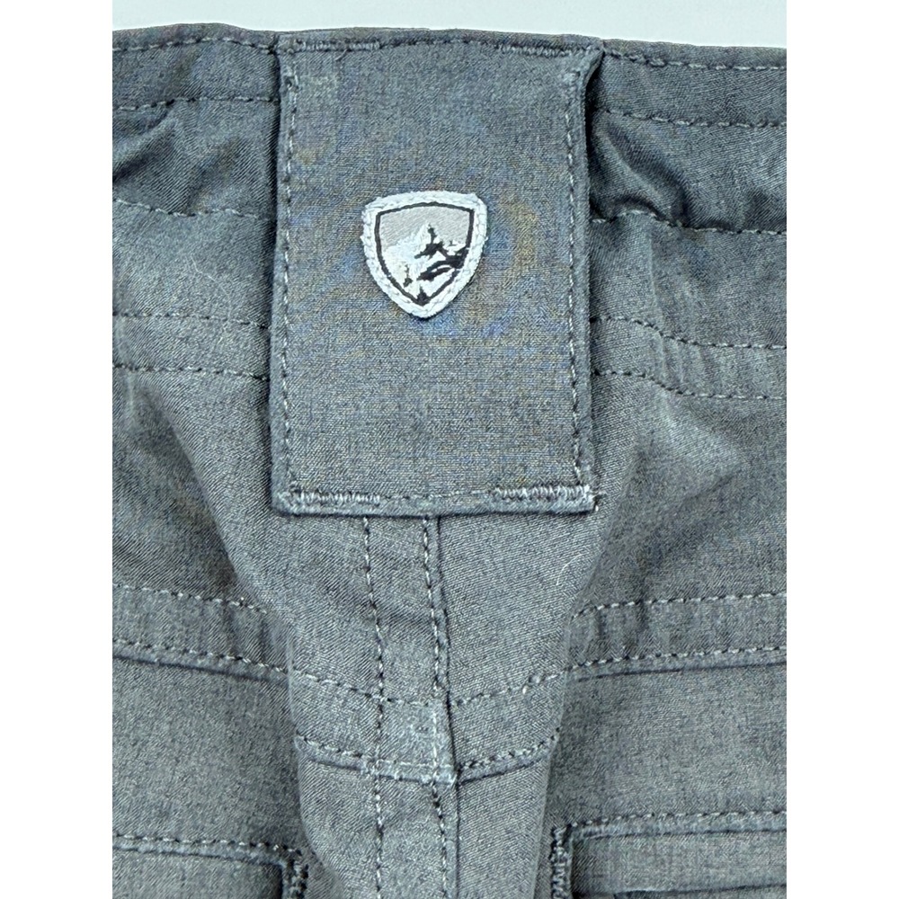 Kuhl Cargo Pants Women 8 Reg Gray Hiking Outdoor Straight Leg Stretch - Picture 3 of 14